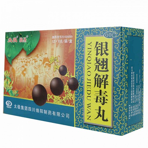 太极 银翘解毒丸 6g*12袋