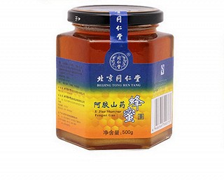 北京同仁堂 阿胶山药蜂蜜膏 500g