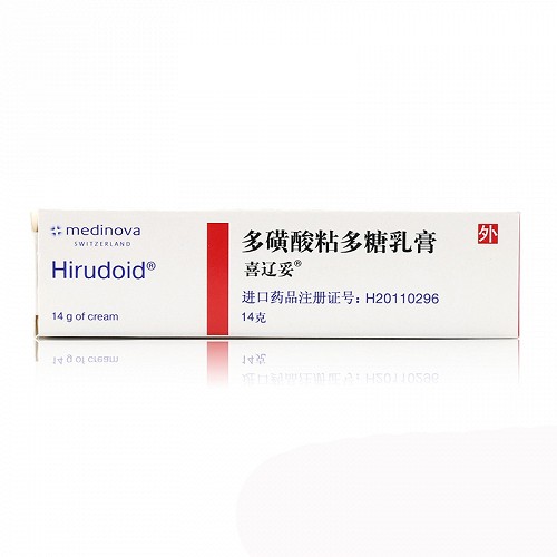 喜辽妥 多磺酸粘多糖乳膏 14g*1支/盒