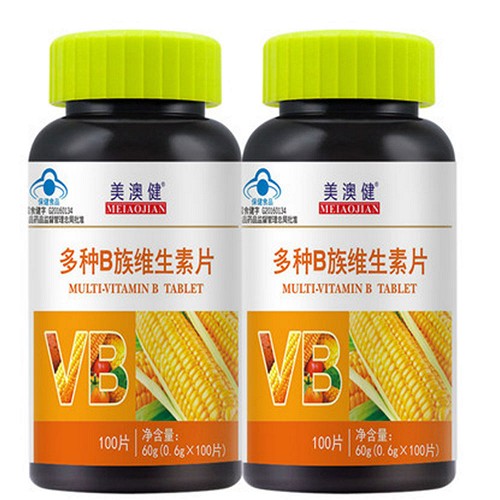 美澳健 多种B族维生素片 0.6g*100片