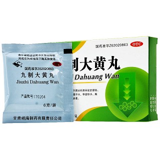 岷州 九制大黄丸 6克*4袋
