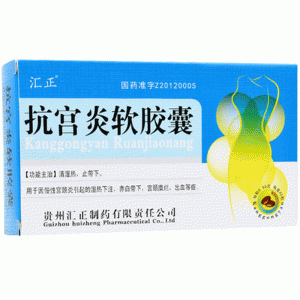 汇正 抗宫炎软胶囊 0.65g*15粒*3板