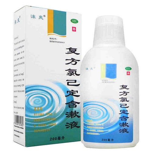 涑爽 复方氯己定含漱液 200ml