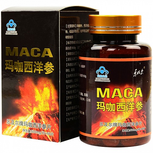 乐及尔 玛咖西洋参片 600mg/片*60片