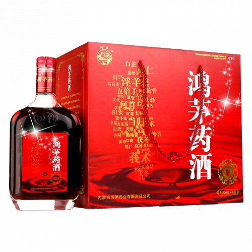 鸿茅 鸿茅药酒(礼品装) 500ml*4瓶