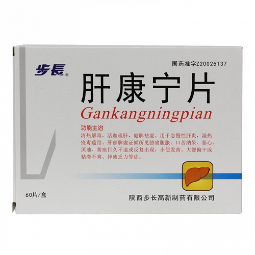 步长 肝康宁片 1.0g*10片*6板