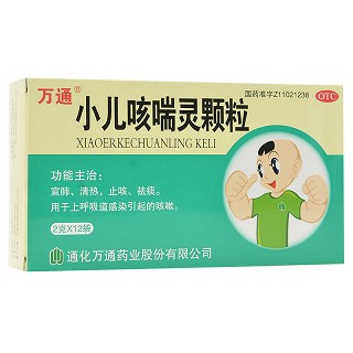 万通 小儿咳喘灵颗粒 2g*12袋