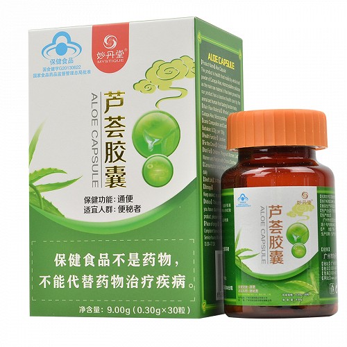 妙丹堂 芦荟胶囊 0.3g*30粒