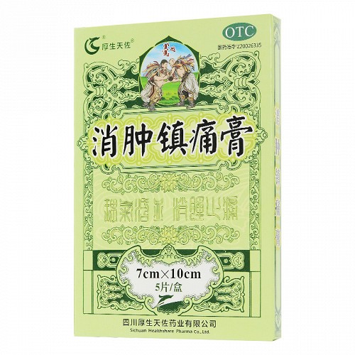 消肿镇痛膏 7cm*10cm*5片