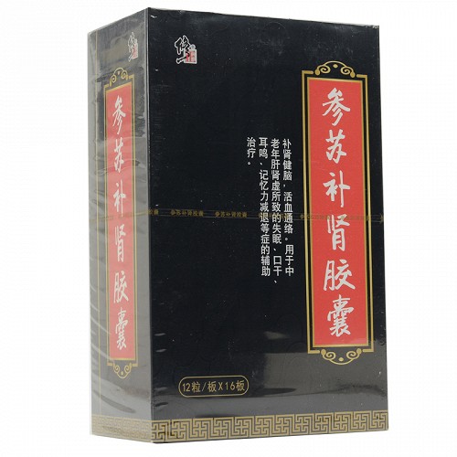 修正 参苏补肾胶囊(会员专享) 0.3g*12粒*16板