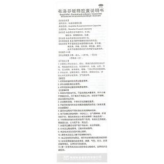 双龙出海 布洛芬缓释胶囊 0.3g*14粒