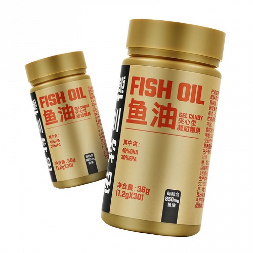诺特兰德 鱼油夹心型凝胶糖果 1.2g*30粒
