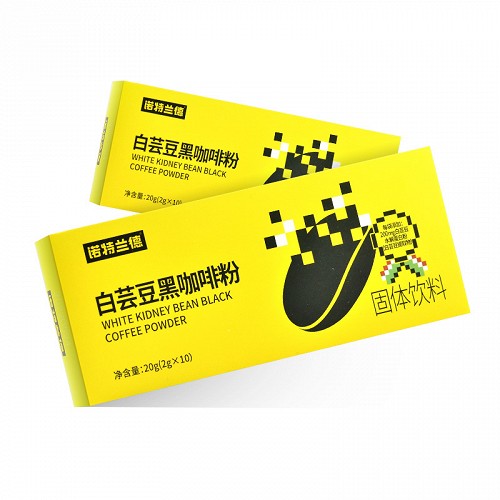 诺特兰德 白芸豆黑咖啡粉固体饮料 2g*10袋