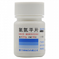 齊魯 氯氮平片 25mg*100片