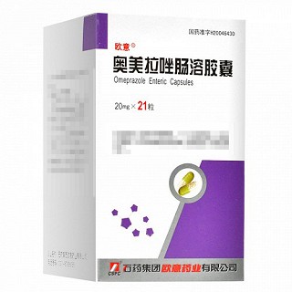 欧意 奥美拉唑肠溶胶囊 20mg*21粒