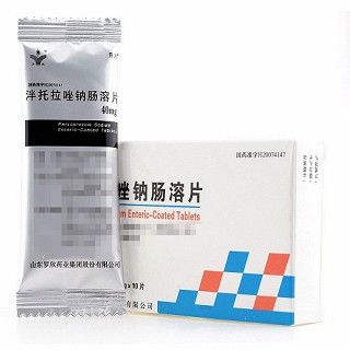 开济 泮托拉唑钠肠溶片 40mg*10片