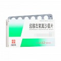 弘森藥業(yè) 鹽酸左氧氟沙星片 0.1g*12片