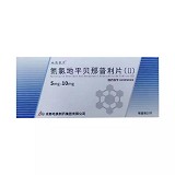 地奥氨贝 氨氯地平贝那普利片(Ⅱ) 5mg:10mg*10片