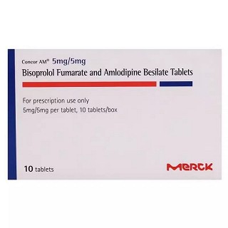 康忻安 H比索洛尔氨氯地平片 5mg/5mg*10片