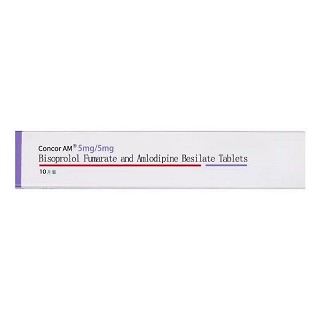 康忻安 H比索洛尔氨氯地平片 5mg/5mg*10片