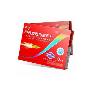 千威 枸橼酸西地那非片 25mg*6片