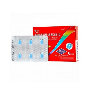 千威 枸橼酸西地那非片 25mg*6片