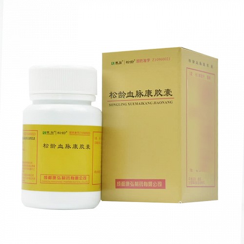 康弘/松龄 松龄血脉康胶囊 0.5g*30粒/瓶