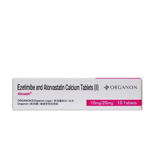 益立妥 H依折麦布阿托伐他汀钙片(II) 10mg:20mg*10片