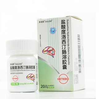 多洛熙 DULOXI 盐酸度洛西汀肠溶胶囊 20mg*30粒