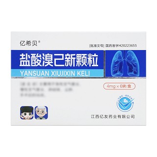 亿希贝 盐酸溴己新颗粒 4mg*6袋