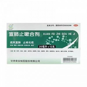 普安康 宣肺止嗽合剂 20ml*12支