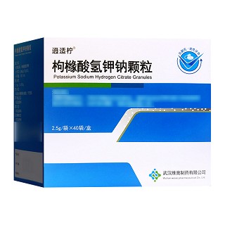 逍适柠 枸橼酸氢钾钠颗粒(仅限C端) 2.5g*40袋/盒