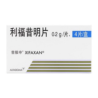 昔服申 利福昔明片 0.2g*4片