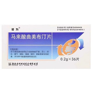 诺为 马来酸曲美布汀片 0.2g*12片*3板