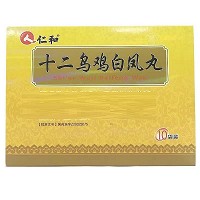 仁和 十二乌鸡白凤丸 6g*10袋