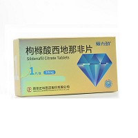 爱力劲 枸橼酸西地那非片 50mg*1片