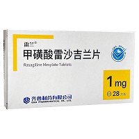 雷兰 甲磺酸雷沙吉兰片 1mg*7片*4板