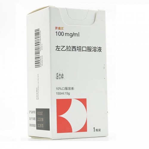 开浦兰 Keppra 左乙拉西坦口服溶液 150ml（100mg/ml）