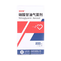 益欣保 硝酸甘油气雾剂（近效期专用）  0.5mg/揿*200揿