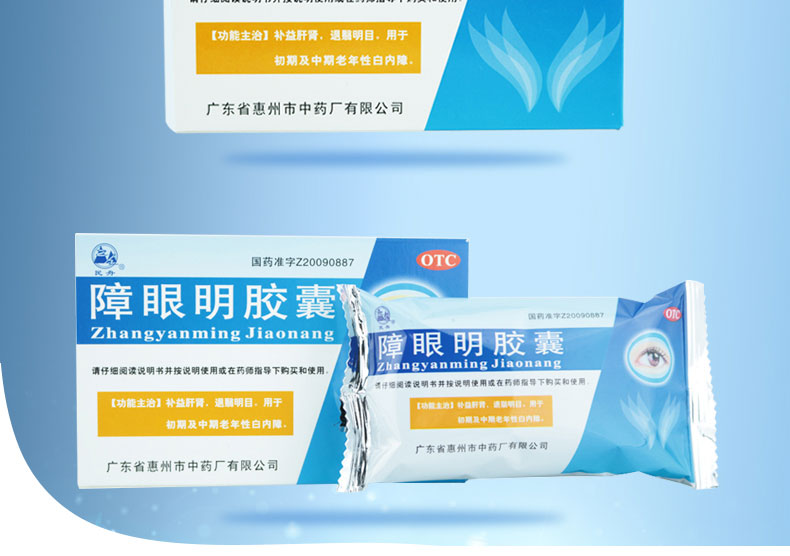 民舟 障眼明胶囊 0.4g*24片