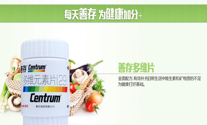 善存 多维元素片(29) 60片