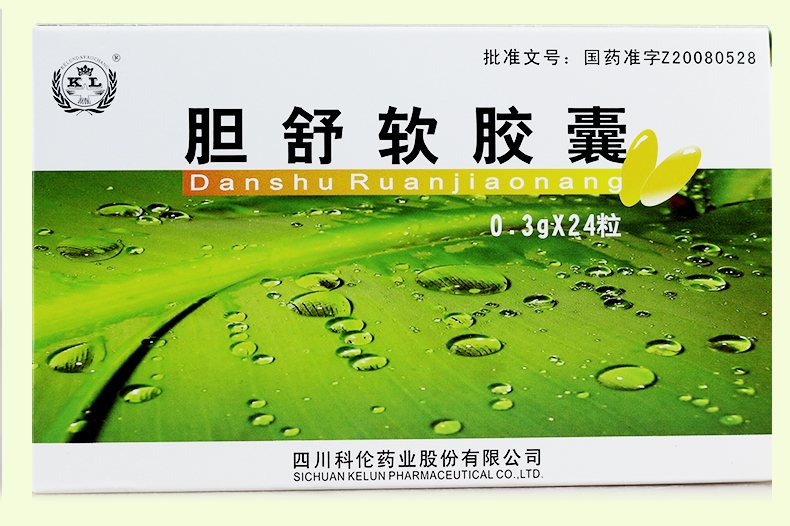 KL 胆舒软胶囊 0.3g*12粒*2板