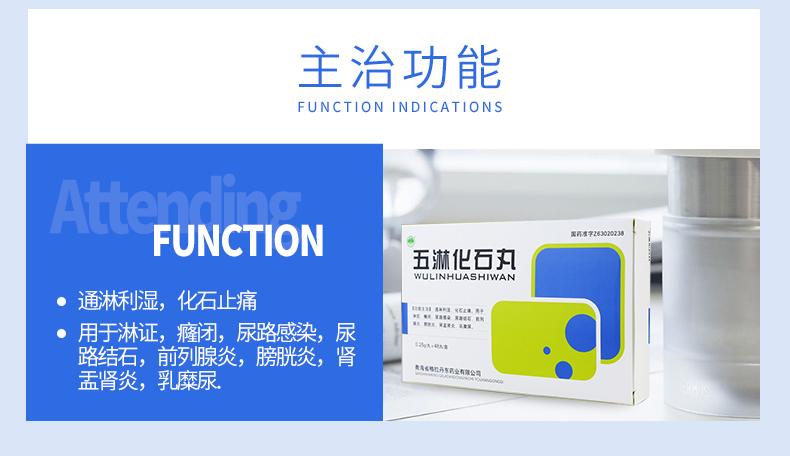 格拉丹东 五淋化石丸 0.25g*48丸