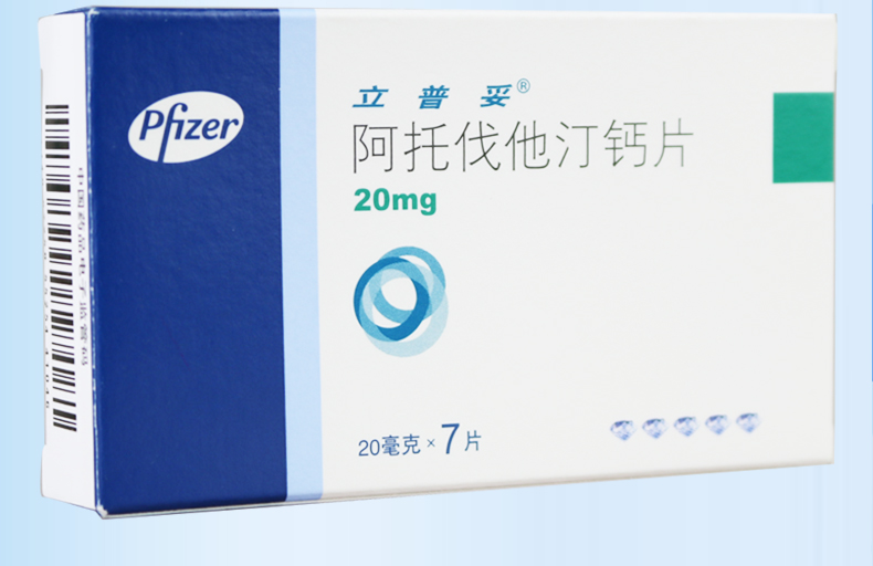 立普妥  阿托伐他汀钙片 20mg*7片