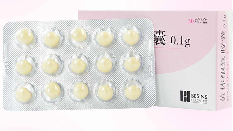 安琪坦 黄体酮软胶囊  0.1g*30粒