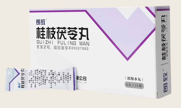 朗致 桂枝茯苓丸(浓缩水丸) 6丸*20袋