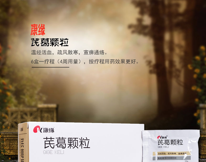 康缘  芪葛颗粒  10g*10袋