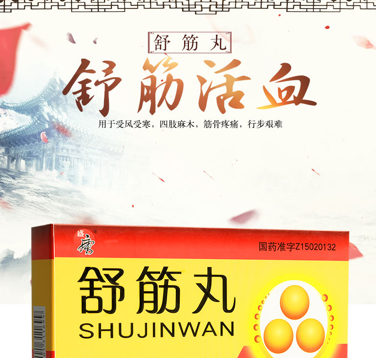 盛唐  舒筋丸  3g*5丸