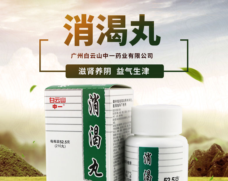 白云山 消渴丸 52.5g（210丸）