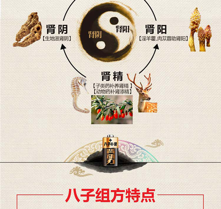 以岭  八子补肾胶囊   0.4g*20粒
